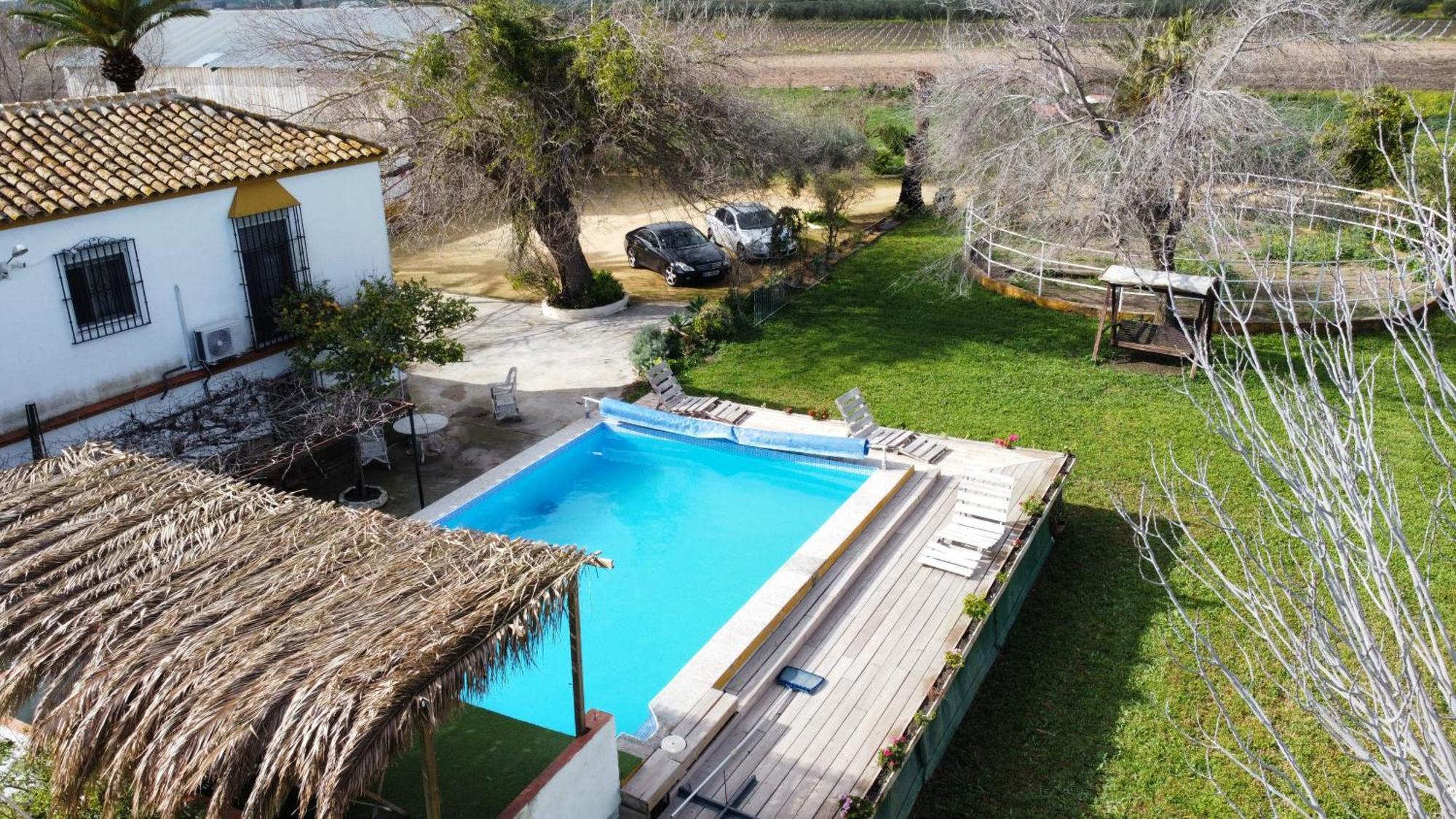Rancho de encanto, piscina, aeropuerto a 15mn Alcalá de Guadaira Exterior foto